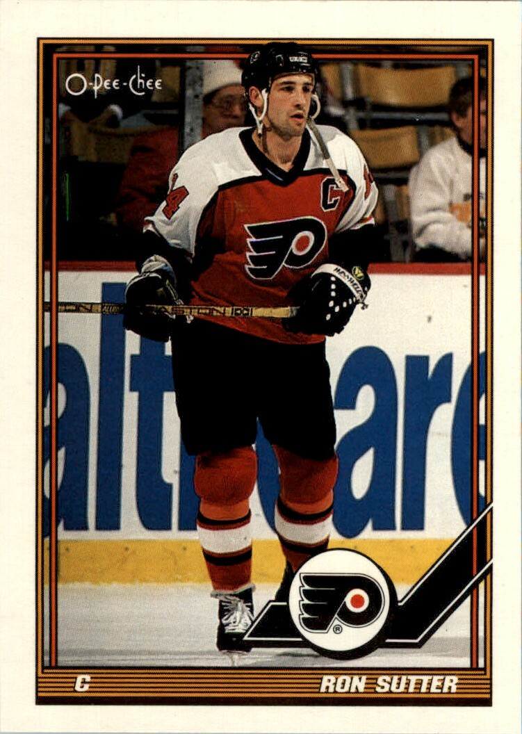 1991-92 O-Pee-Chee NHL Ron Sutter #232