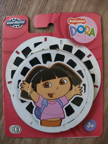Viewmaster Disney Nickelodeon Dora Cinderella The Little Mermaid Reels Set - Picture 2 of 12