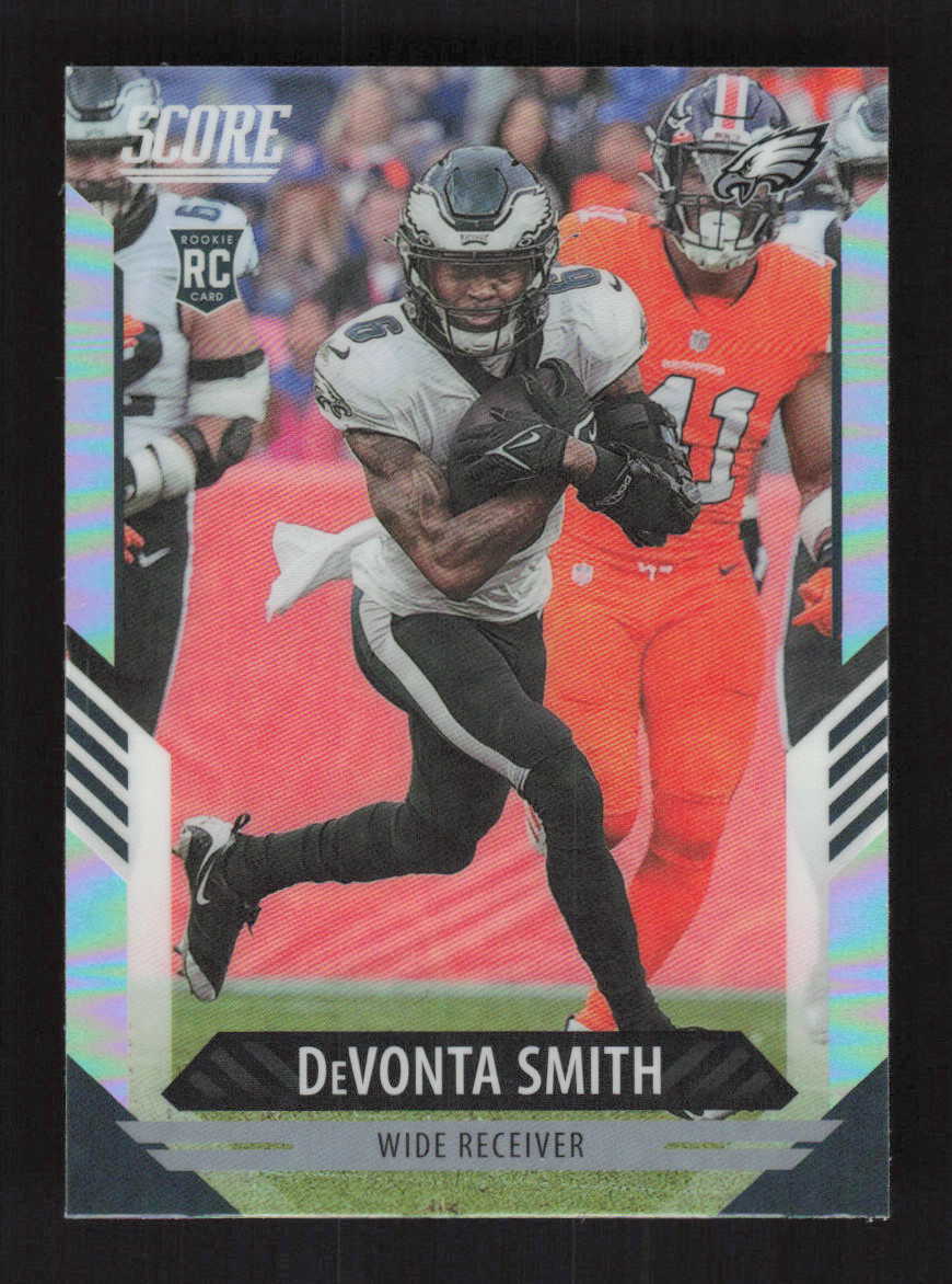 DeVonta Smith 2021 Panini Chronicles Score Update Rookies Silver Eagles #411
