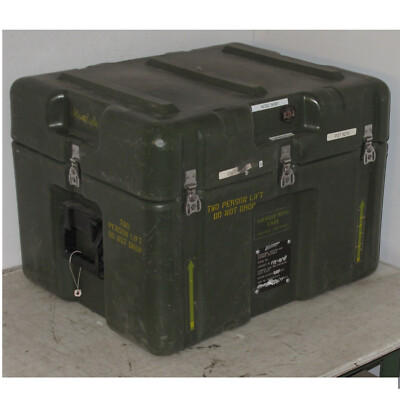 Hardigg Pelican Hard Case Single Hinged Lid AL2318-1205 Empty No Foam 26x21x19 B