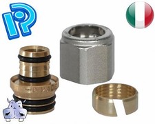 Raccordo adattatore attacco tubo multistrato diametro 14x1/2 spessore 2,00 mm