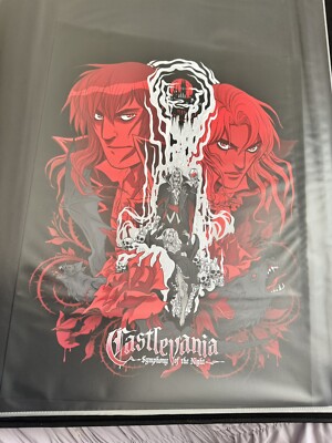 SDCC 2018 Mondo Castlevania: Symphony of the Night Art Print 205/250