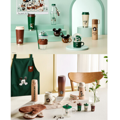 STARBUCKS KOREA 2023 Autumn X Disney MD Tumbler Mug Cold Cup Limited Edition