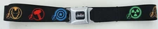 Buckle Down Belt - Marvel Avengers Assemble - Thor, Capt America, Iron Man, Hulk
