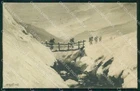 Military WW1 WWI Alpini Bertiglia NECKED POSTCARD KF5520