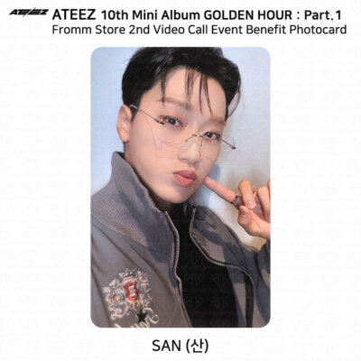 ① ATEEZ サン fromm store ラキドロ 特典 トレカ ATEEZ Golden Hour