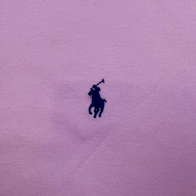 Vintage 90s Polo Ralph Lauren Shirt Mens Large Pink Pony Cotton