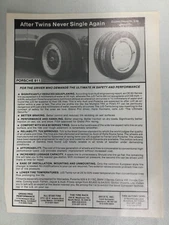Misc 3108 Advertisement 1986 After Twins Never Single Again JJD Twins Tires