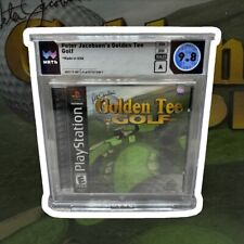 9.8 A Peter Jacobsen's Golden Tee Golf PlayStation 1 PS1 WATA NOT CGC VGA