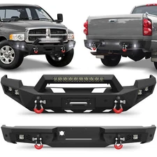 Fits For Dodge Ram 2500 3500 2003-2004-2005 Front or Rear Bumper W/ Sensor Holes
