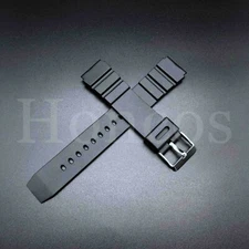 18-22 MM Fits for Luminox Black Rubber Watch Band Strap IRB 3000 3900 8400 8000