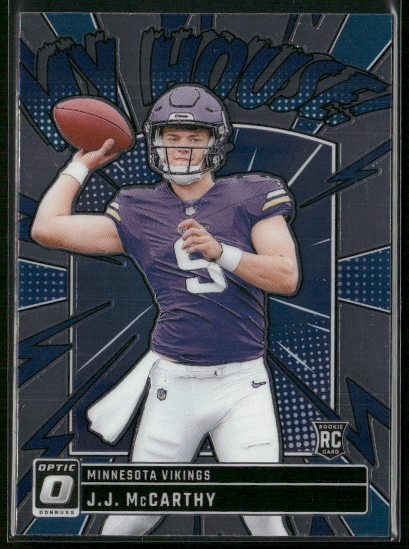 2024 Donruss Optic #6 J.J. McCarthy My House!