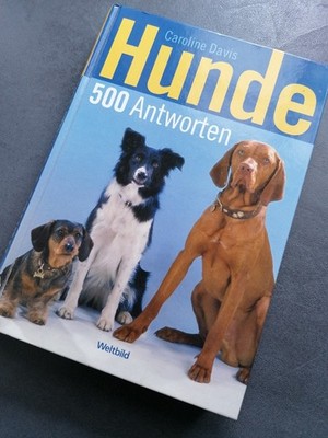    Carolin Davis Buch über Hunde 500 Fragen Fantastisch   