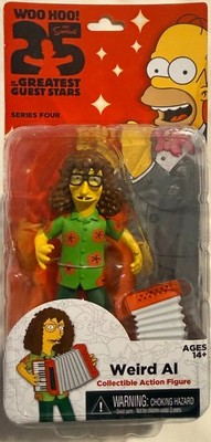 NECA Simpsons 25 Greatest Guest Stars S4 Action Figure - Weird Al
