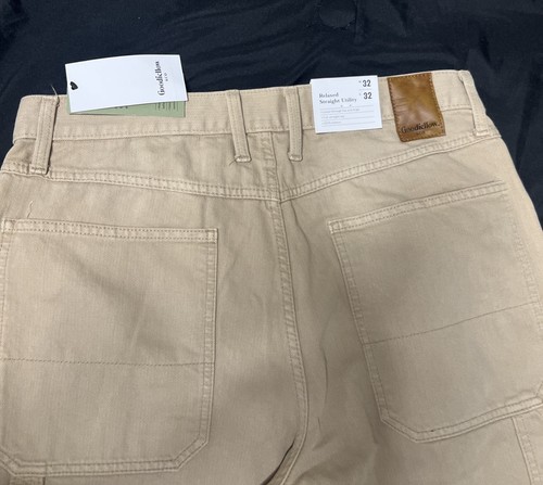 Goodfellow & Co Men's Relaxed Straight Fit Utility Pants Size 32X32 - Picture 9 of 10