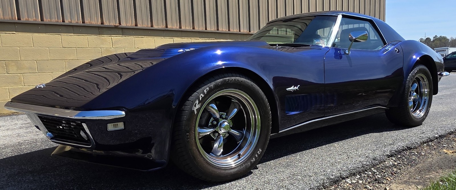 1968 Blue Chevrolet Corvette   | C3 Corvette Photo 5