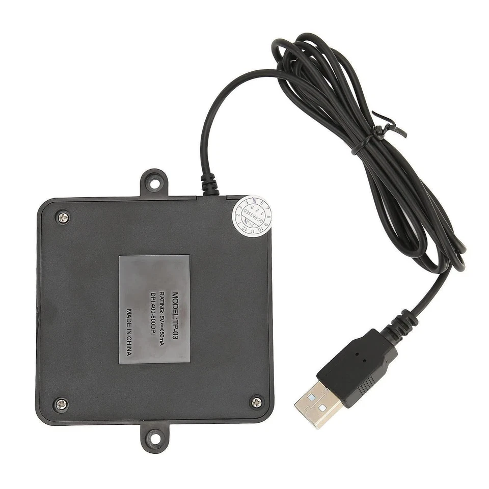 Wired USB Touchpad Practical 2 Buttons for Laptops Desktops Business Laptop - Image 2 of 4