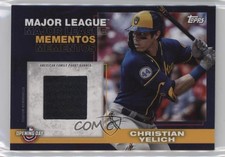 2022 Topps Opening Day Major League Mementos Relics Christian Yelich 7eo