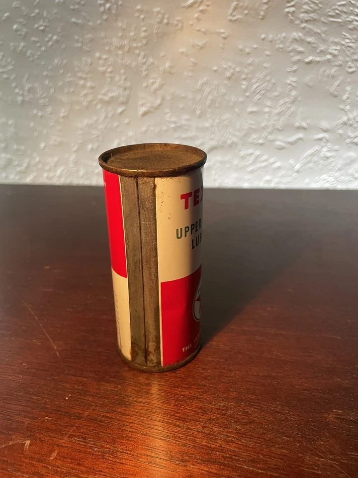 Texaco Cilindro Superior Lubricante Completo/Texaco Hogar Lubricante Latas (2lote) Foto 4 de 4