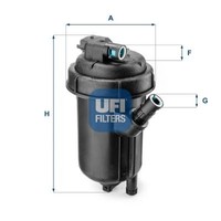 UFI Kraftstofffilter 55.125.00 FüR Opel Saab
