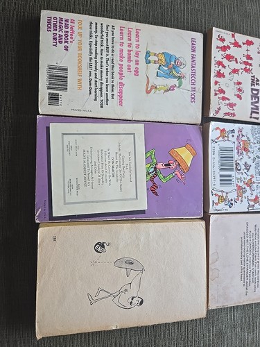 Vintage Mad Paperback Book Lot 10 Books Magazine - Picture 9 of 16