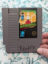 Baseball Black label Nintendo Entertainment NES Authentic Cart Only