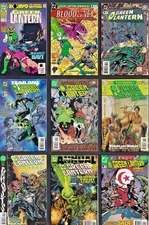 GREEN LANTERN ANNUAL COMPLETE SET 1-9  52 / 68-PAGE  GIANT  DC  1992  NICE!!!