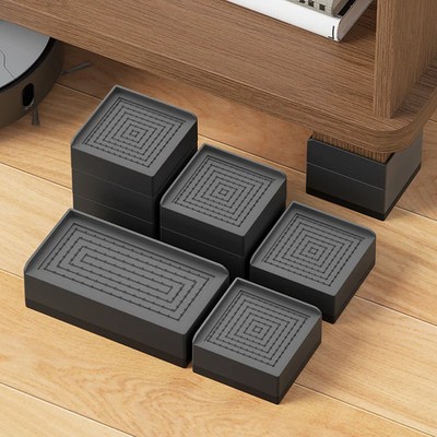  Höhenverstellbare Setzstufen 4 Stück Möbel Erhöhung Pads für Sofa Tisch
