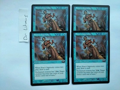 4x Sisay's Ingenuity Planeshift MTG Top Zustand