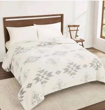 Pendleton QUEEN Birch Tree NEW Faux Fur Blanket Bedding