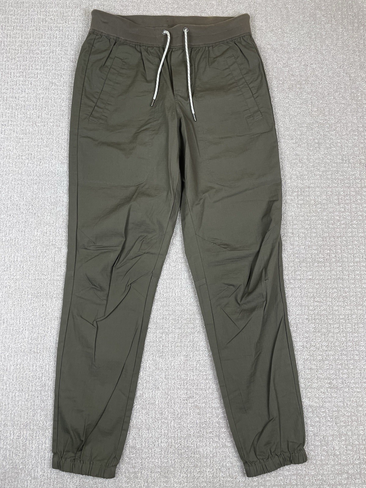 Vuori Ripstop Traveler Jogger Pants Men Size S Lightweight Stretch Hike Green