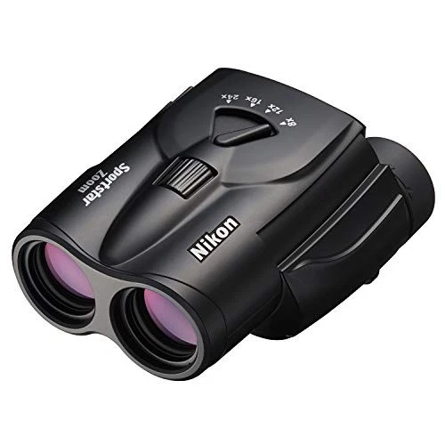 Nikon Binoculars Porro Prism 8-24x25 Black Sportstar Zoom SPZ8-24X25BK BAA870WA - Image 4 of 4