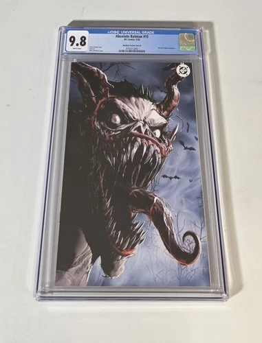 Absolute Batman #15 CGC 9.8 Graded Mike Mayhew Limited Edition Virgin Variant