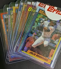 2025 Topps Update Silver Pack 1990 Topps Chrome Mojo Refractor You Pick Card