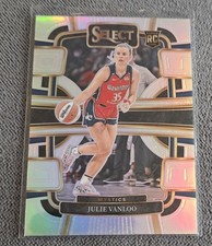2024 Panini Select WNBA - Concourse Julie Vanloo #57 Silver Prizm (RC)