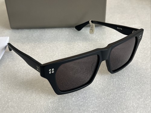 DEMO DITA VENZYN Sunglasses DTS720-A-03 Matte Black/silver Frame Gray Lens 56-16 - Picture 6 of 7