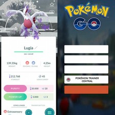 Pok mon Go Shiny Shadow Lugia Special Background Go Tour 2026 Mini PTC