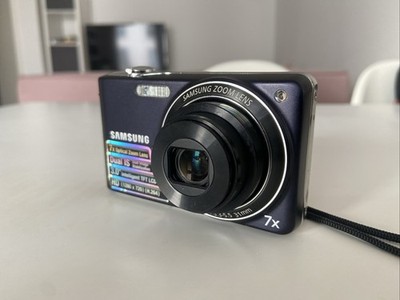 Samsung PL200 Digitalkamera 14.2 MP Schwarz Sehr Guter Zustand