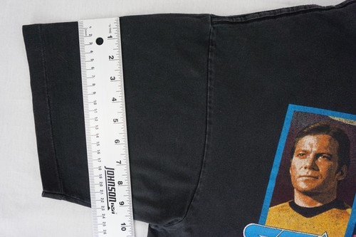 Vintage 1994 Winterland Star Trek black shirt fits XL SCI-FI TV Movie promo - Picture 17 of 20