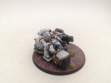 Space Marine Assault Bike White Scars Painted 