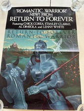 Return To Forever - Romantic Warrior - Rare Promo Poster 1976