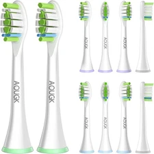 Replacement Brush Heads Compatible with Philips Sonicare Toothbrush Heads wit...