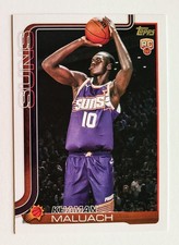 KHAMAN MALUACH 2025-26 Topps Flagship Rookie #210 Phoenix Suns