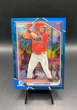 2024 Bowman Chrome ALBERT RIOS Fuchsia Lunar Refractor 06/199 #BCP-98 Angels