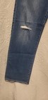 JUST BLACK DENIM NWT $92 Distressed Light Wash Straight Leg Jeans Sz 31 USA  — photo 7