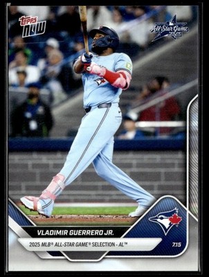 2025 2025 All-Star Selection Vladimir Guerrero Jr. Toronto Blue Jays #ASG-VGJ