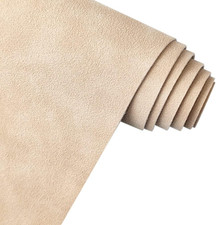 Beige Pink Soft Faux Suede Fabric 30X135Cm Synthetic Faux Leather Frosted Leathe