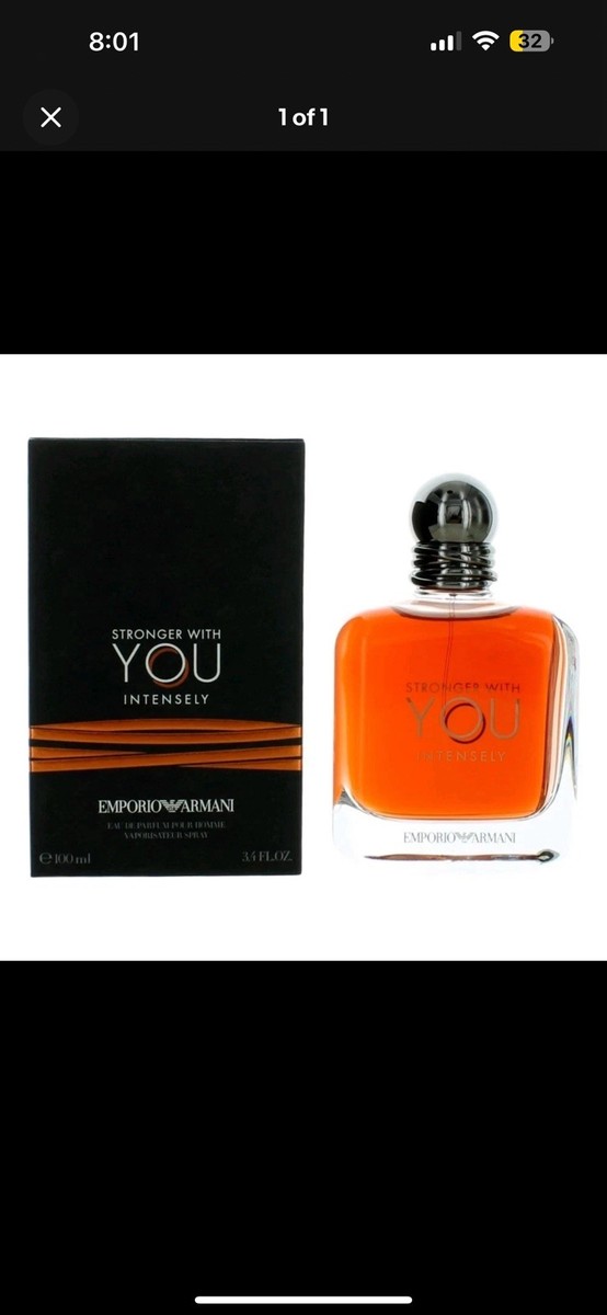 Stronger With You Intensely by Giorgio Armani 3.4oz Eau de