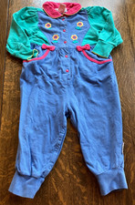 Rainbow tag Vtg Gymboree 1990 s bright color romper 18-24 XS