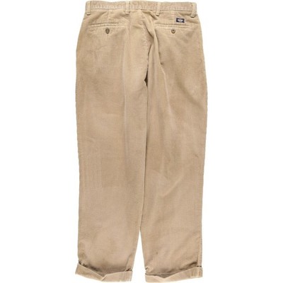 【着画あり】00s Dockers two-tuck wide slacks Vintage 90'S Dockers khakis loose fit wide-wale corduroy pants